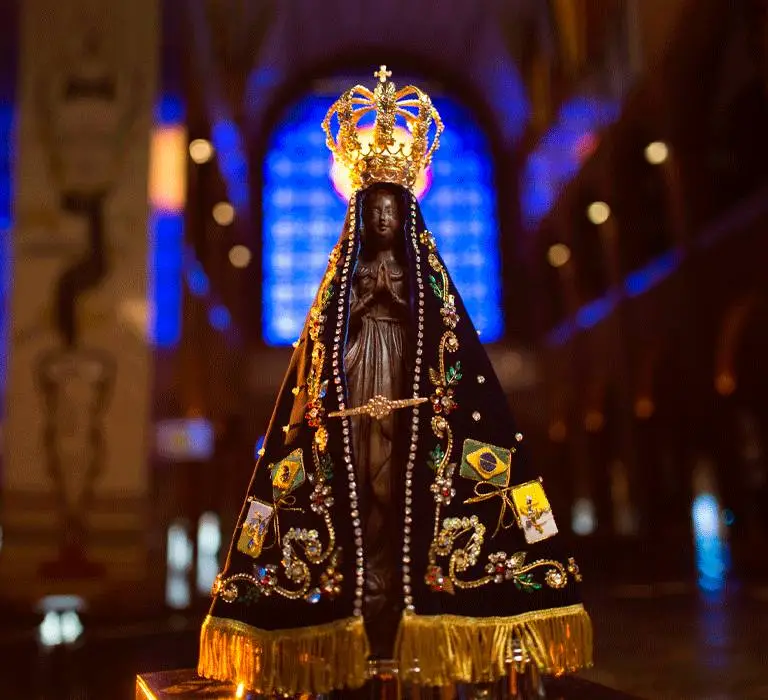 Matka Boża z Aparecidy – figura czczona w sanktuarium