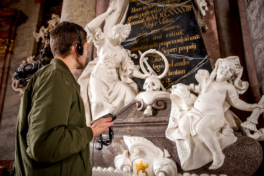 Krzeszów – detal rzeźbiarski