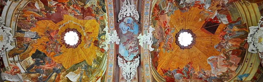 Krzeszów – mauzoleum (panorama)